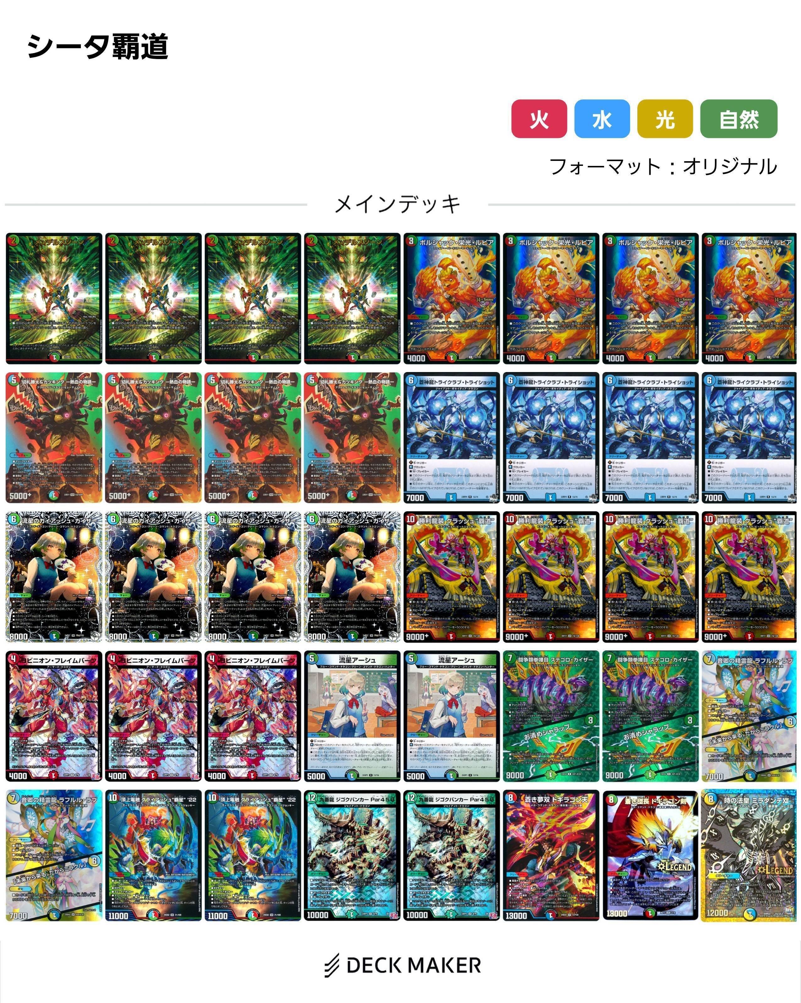 自分のガイアッシュ覇道の変遷｜Gear