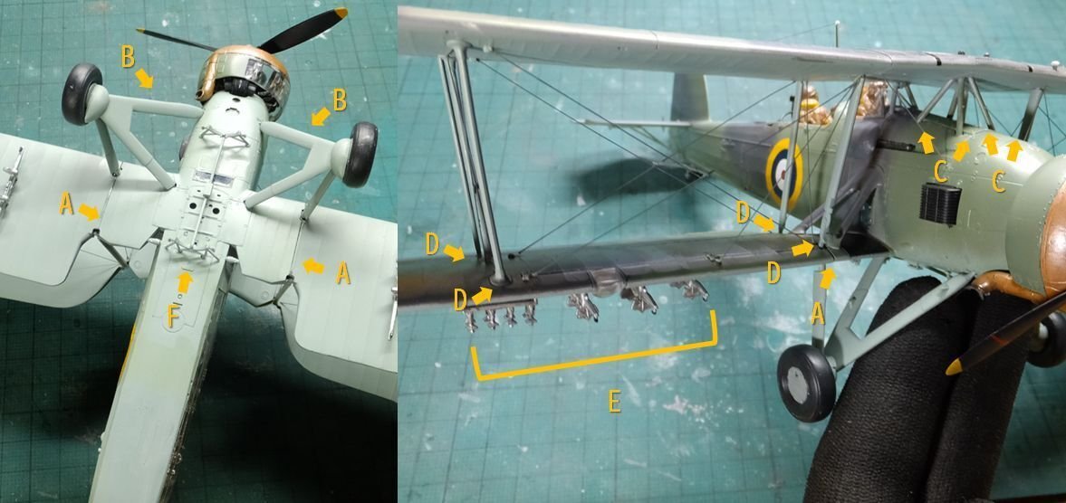 Fairey Swordfish Mk.I Tamiya 1/48 #3｜タイムクラフト造船所