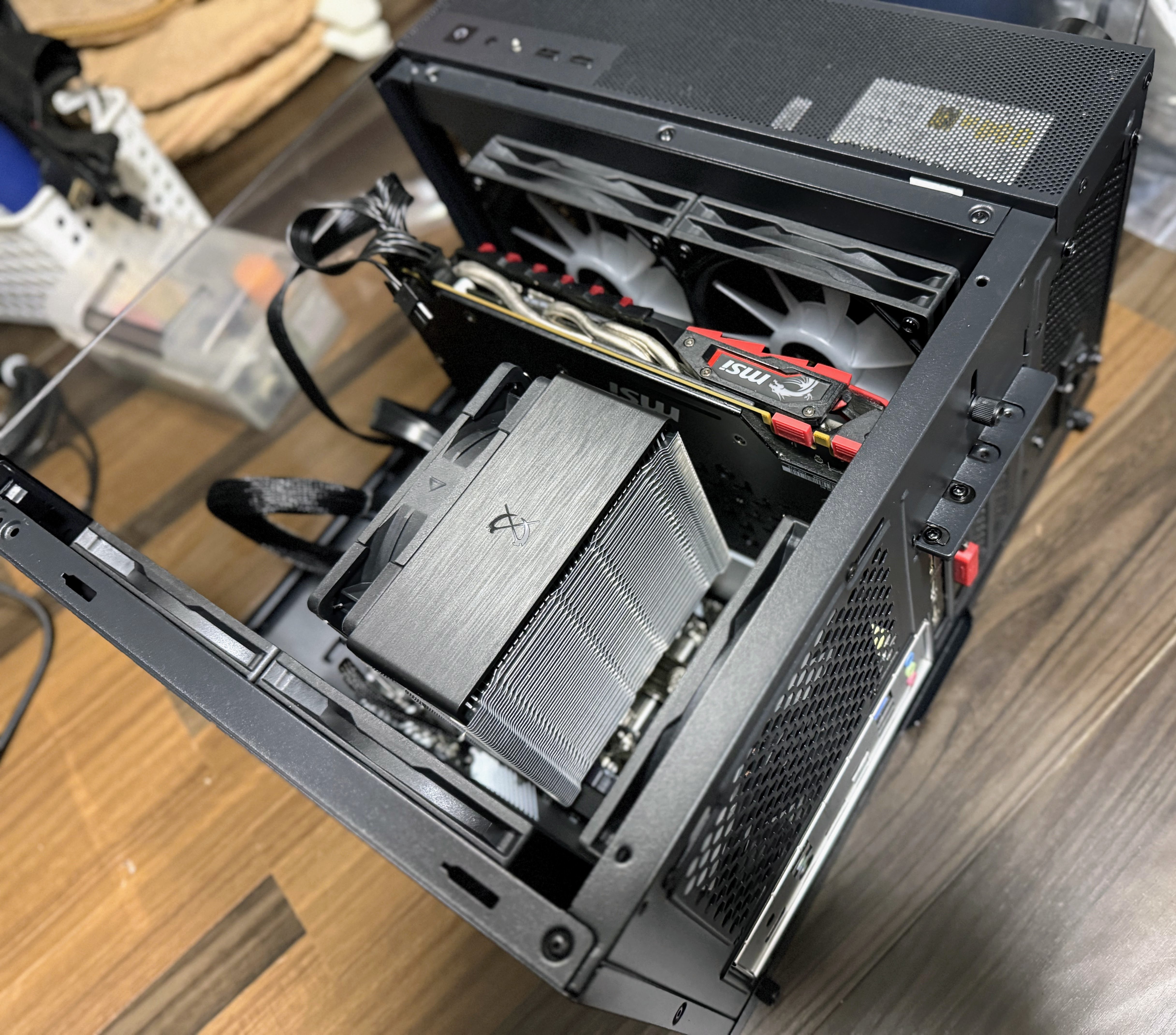 配信用PC組み上げの話（自作mini-ITX→自作MicroATX）｜たみこ