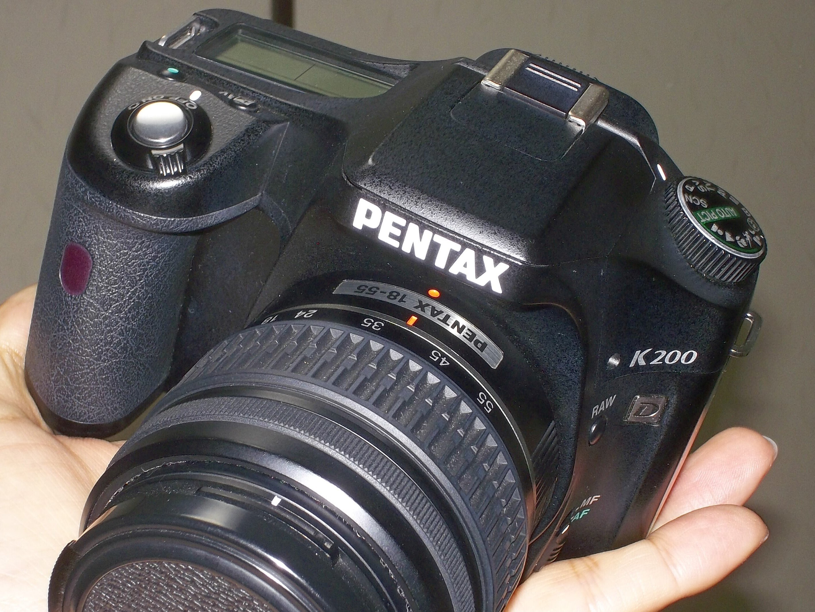 PENTAX K200Dがきました｜夢望庵 / Mubou-an