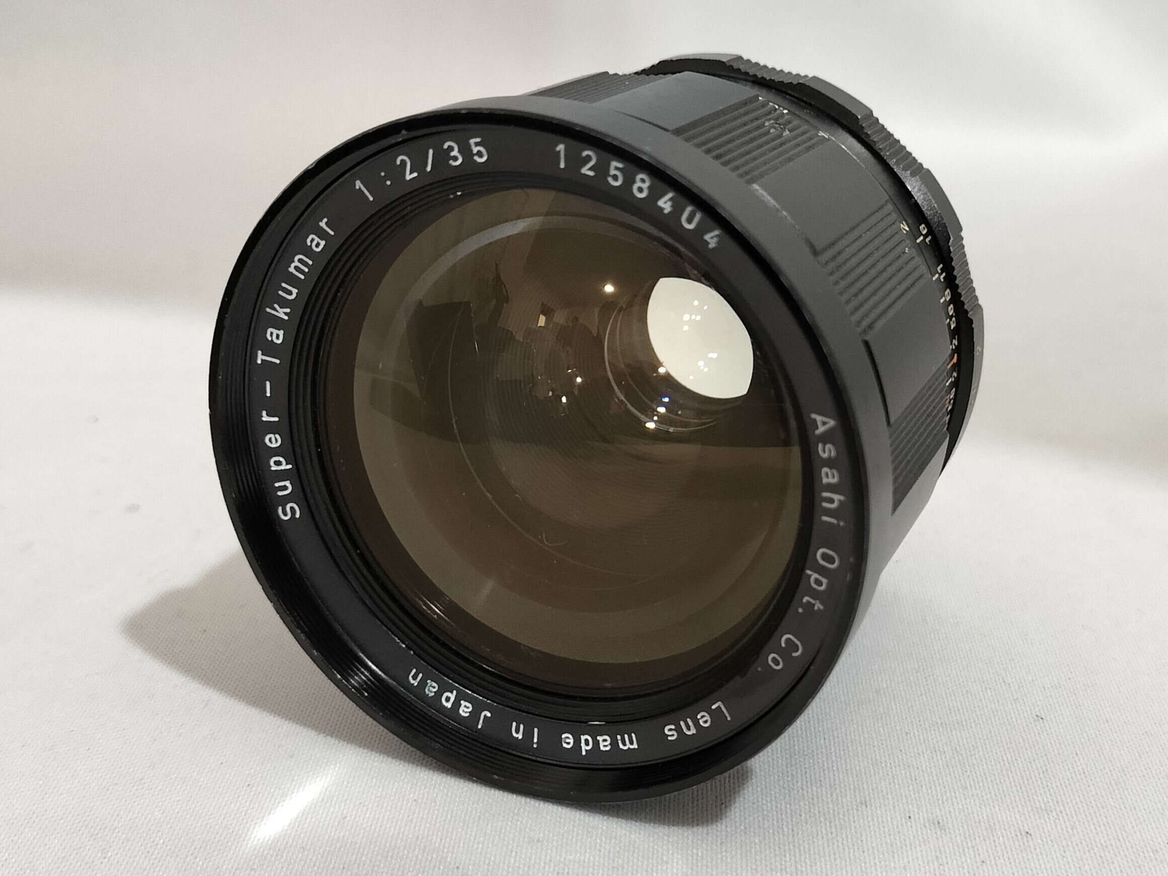 Pentax SMC TAKUAMR 35mm F/2の分解｜フィルムカメラ修理のアクアカメラ