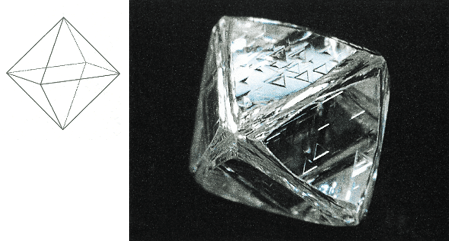 天然ダイヤモンド原石の5つの形｜ダイヤモンドの原石商