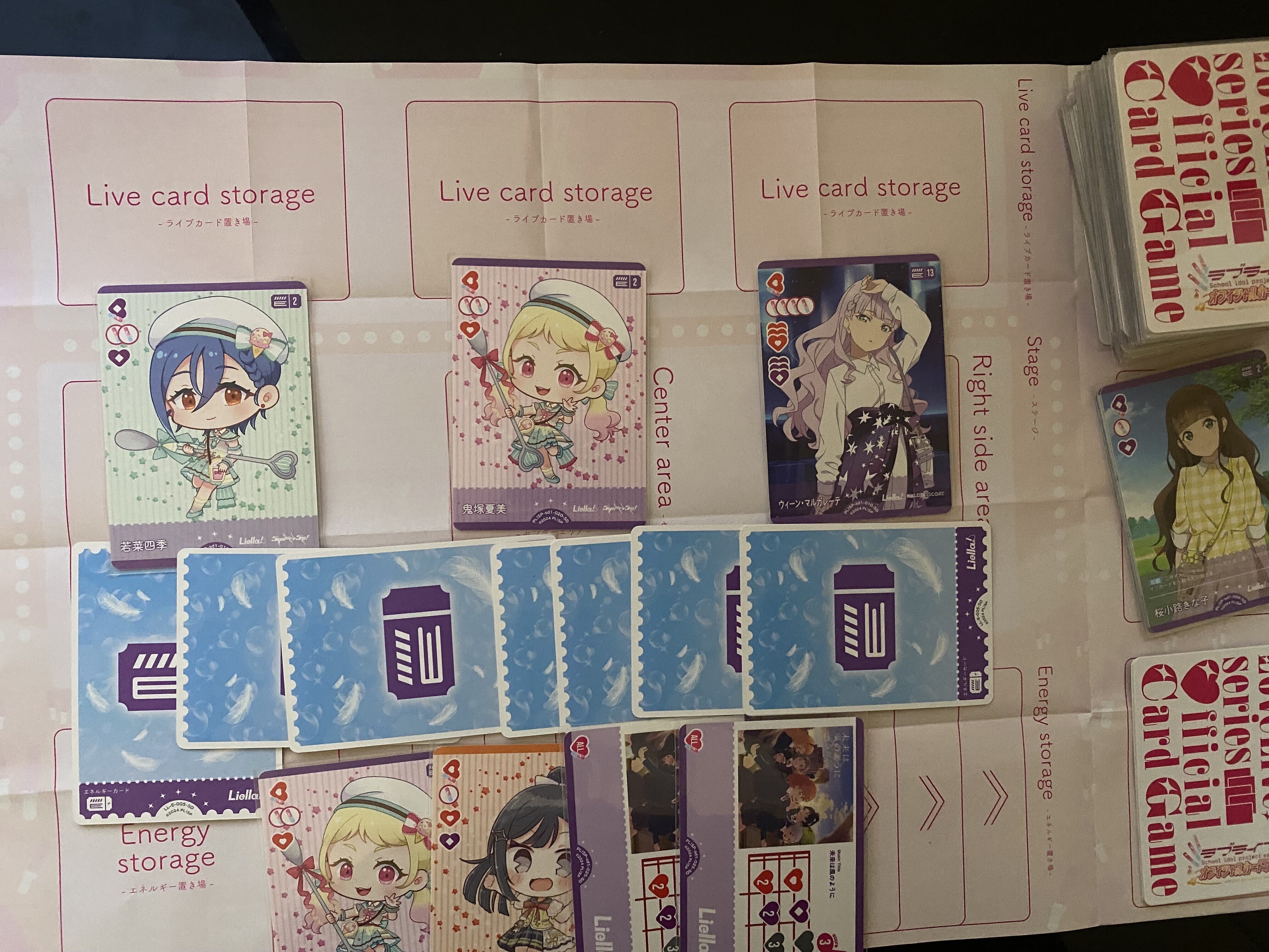 ラブカ】デッキ紹介: PRせつ菜採用！ 赤紫アグロ｜ミウミ@ラブカ