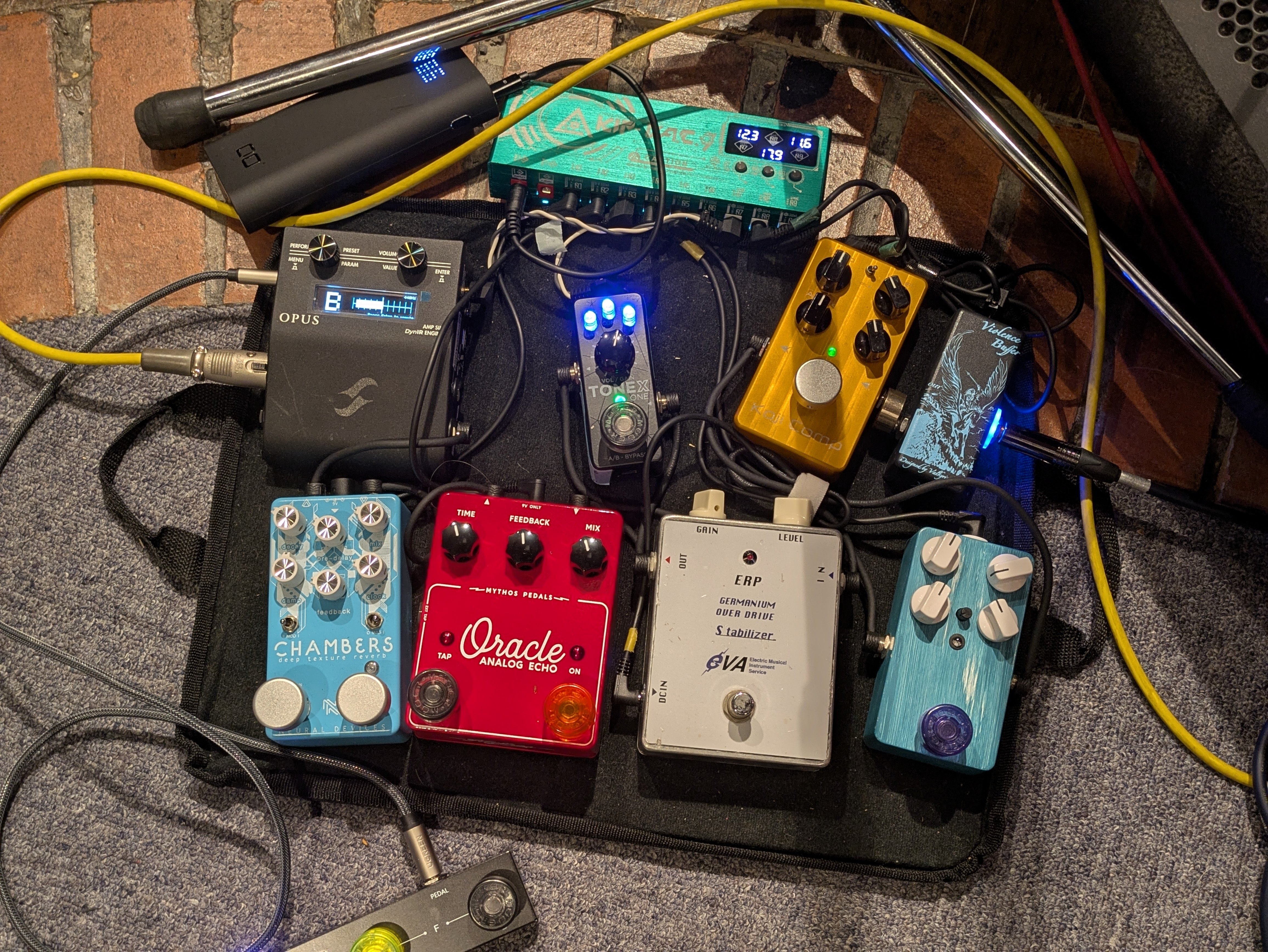 エフェクターボード実践編（2025/05/31)｜桝田 悠(Masuda Hisashi)