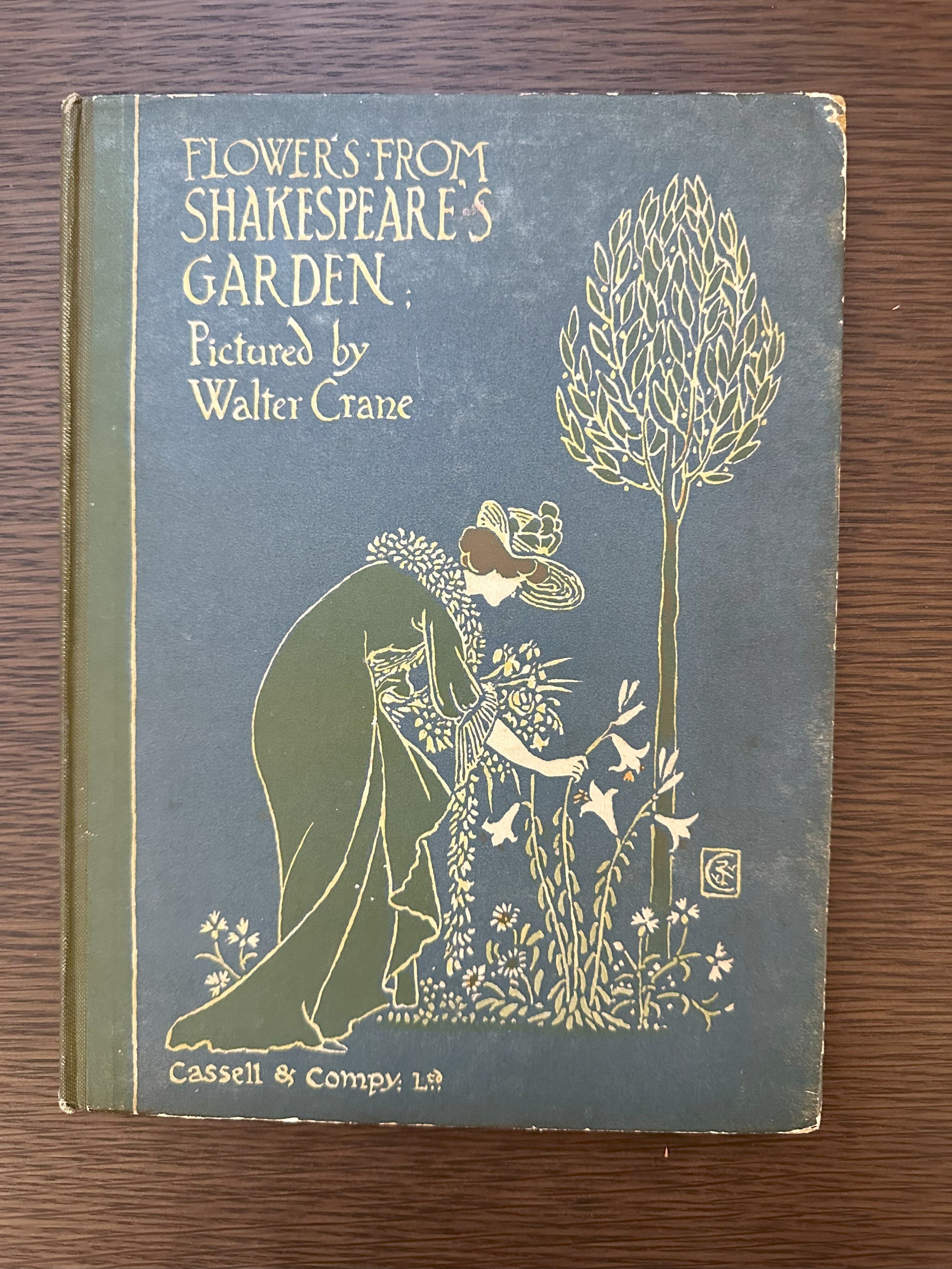 美しい挿絵本紹介②】ウォルター・クレイン『シェイクスピアの花園