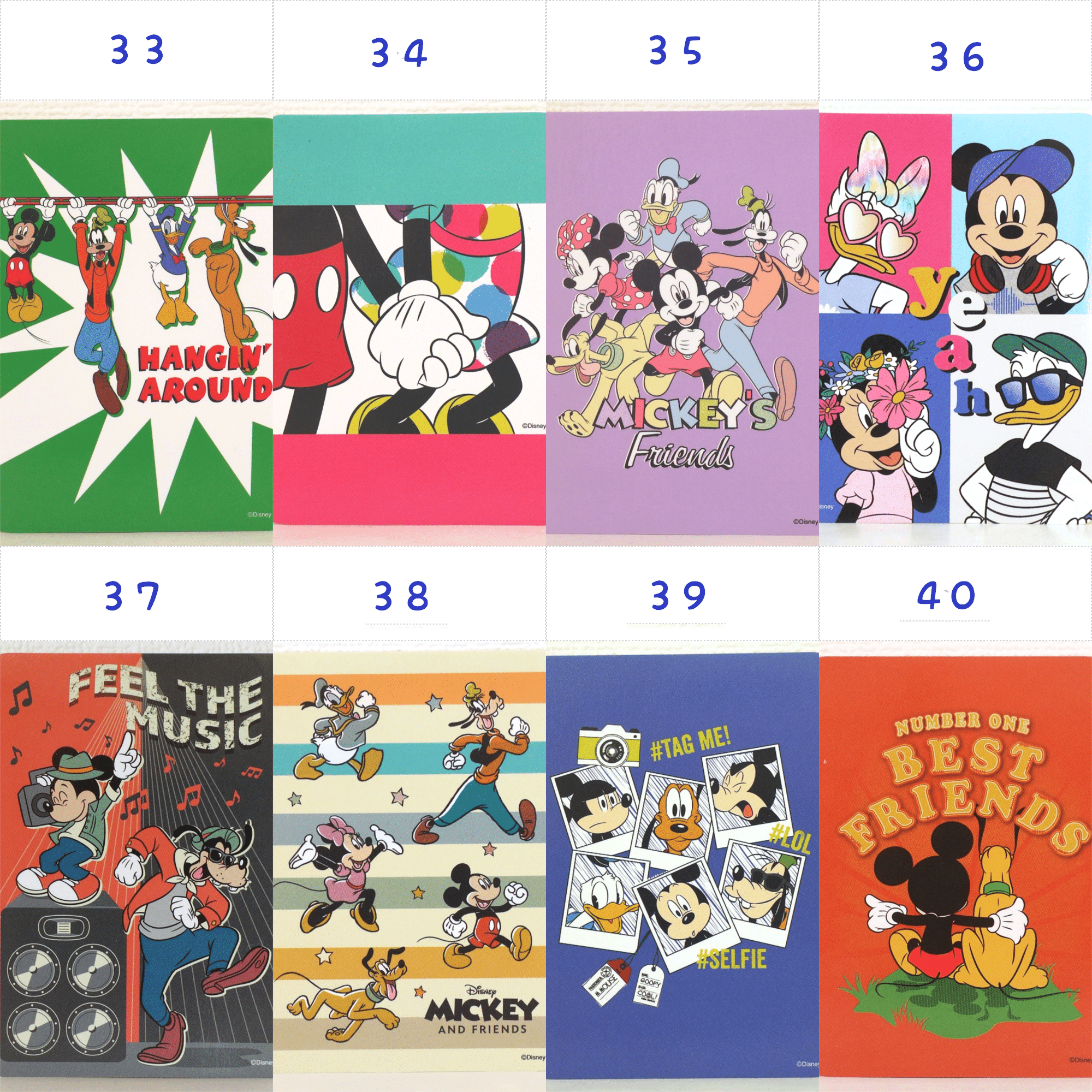 ディズニーストアのじゃんけんカード一覧✊✌✋｜·*LUNA*·