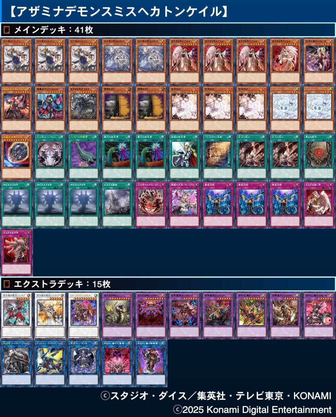 遊戯王】【ヘカトンケイル】をどう組むか｜sann