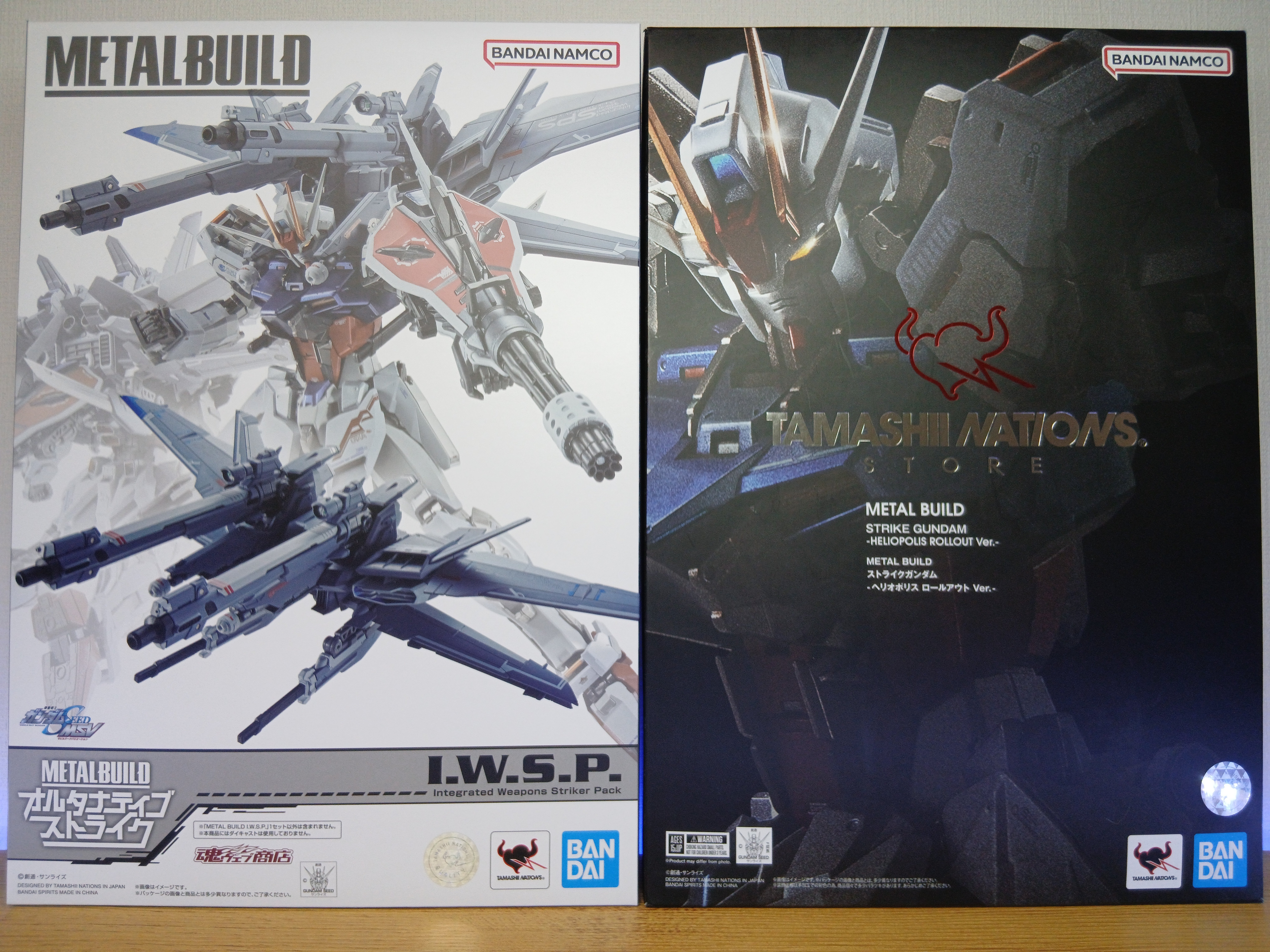 感想]METAL BUILD ストライクガンダム -ヘリオポリス ロールアウト Ver