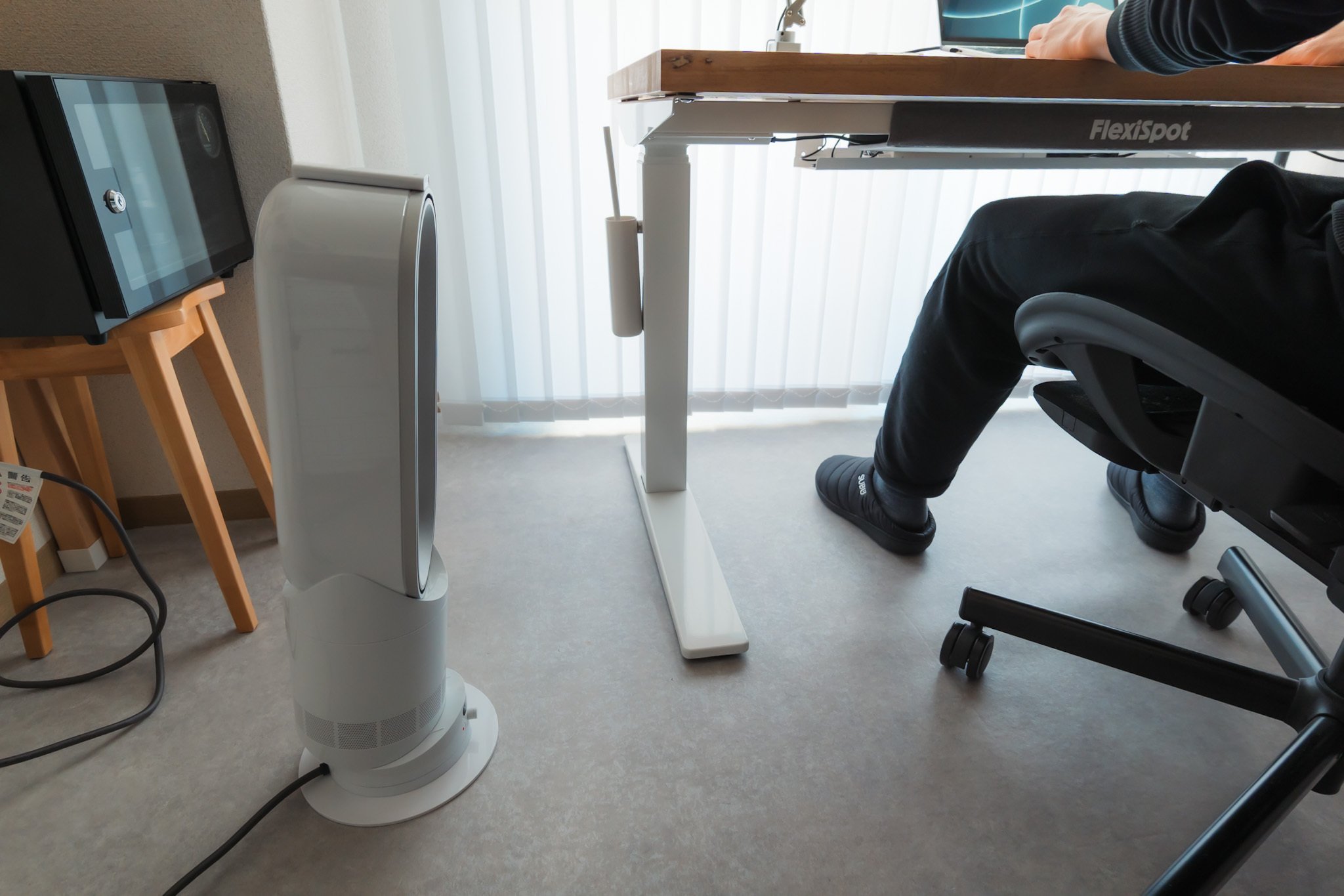 スリムで暖かい。ダイソンHot+Coolの新モデルHF1を使ってみた感想