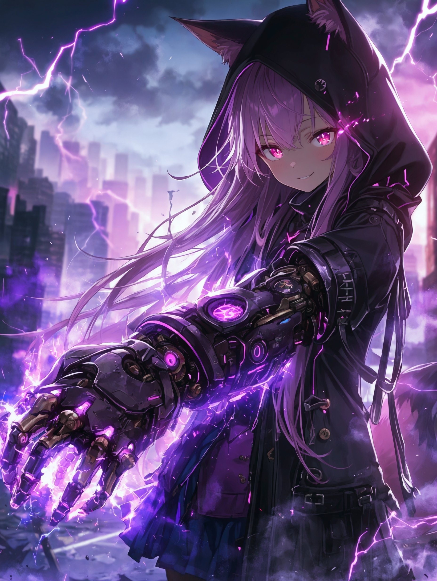 AIイラストギャラリー｜可愛くダークに！メカニックダークファンタジー