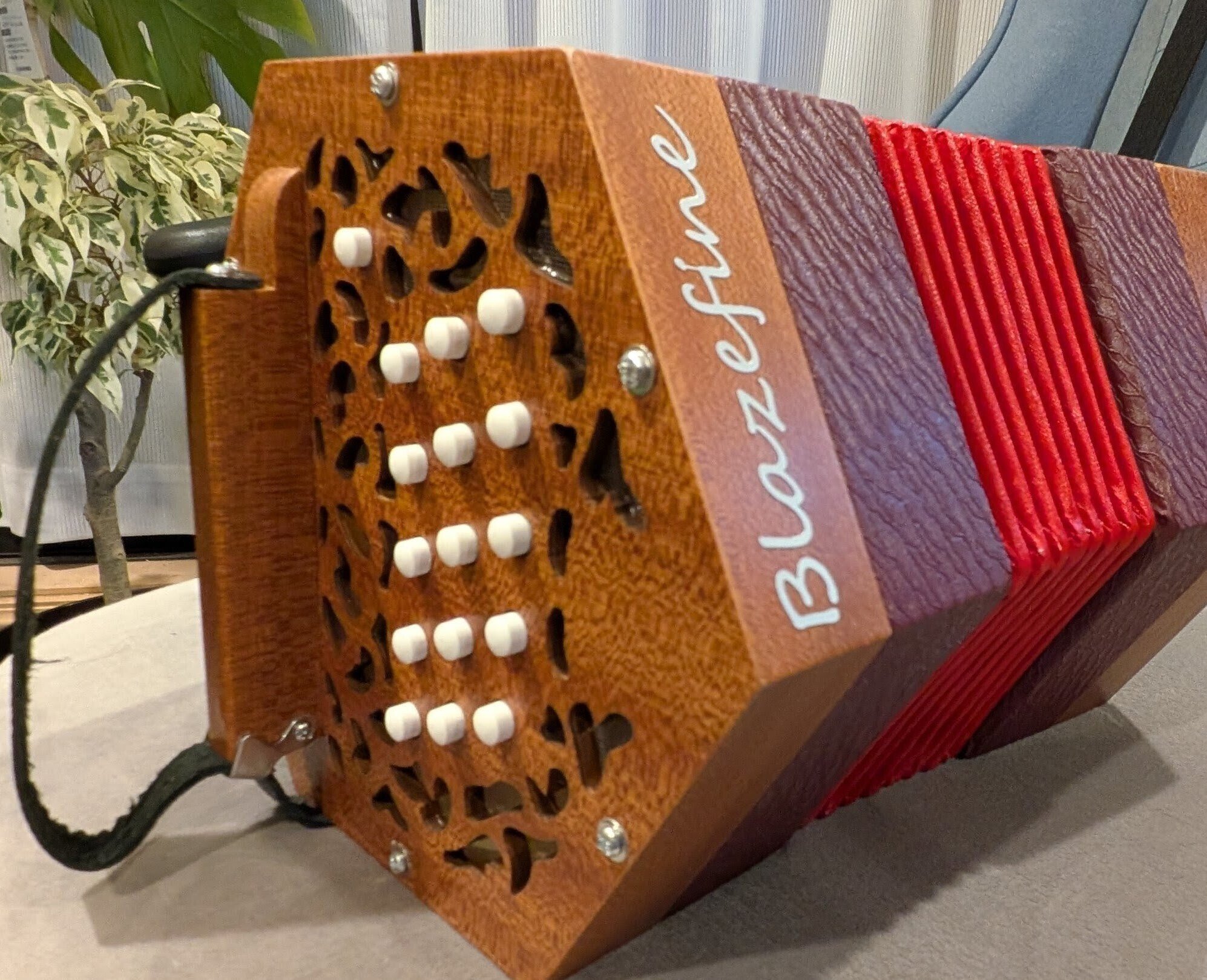 Blazefine Anglo concertina を買ってみた！…コンサーティーナという