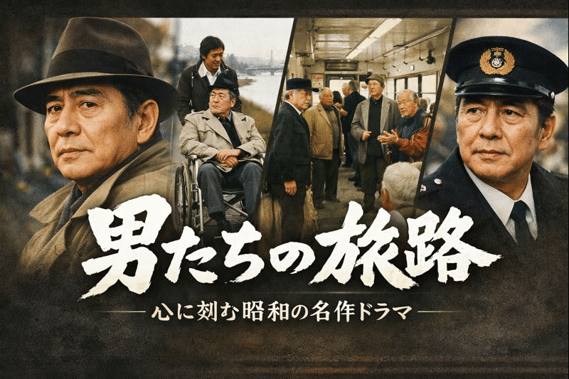 昭和の名優・鶴田浩二と『男たちの旅路』｜りょう@webライターを目指す