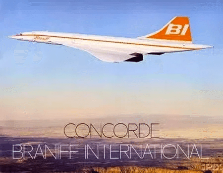 大好きなエアライン ②BRANIFF カラフル・ポップな機体が空を飛ぶ