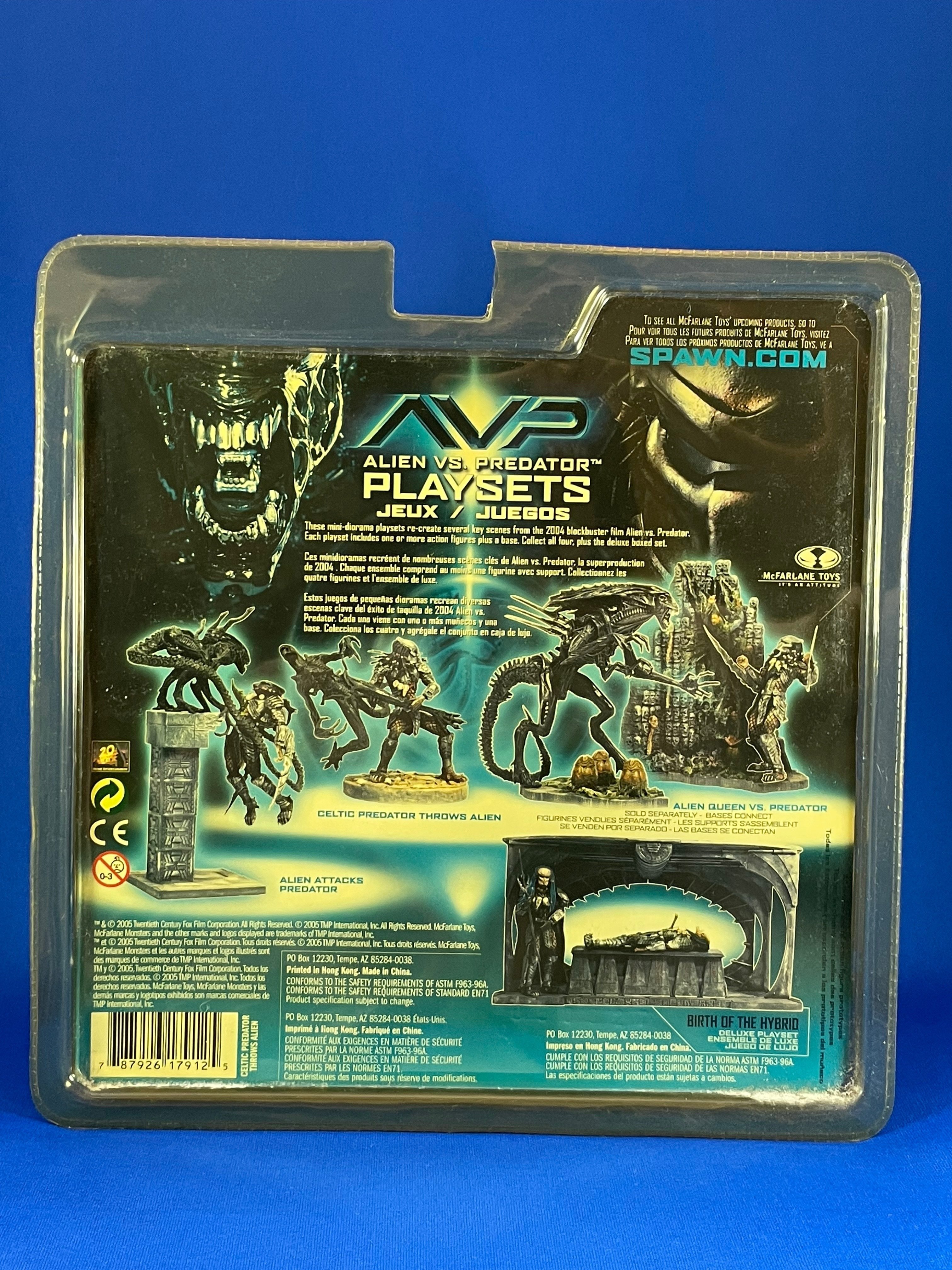 エイリアンをぶん投げろ！プレデター！】Mcfarlane Toys AVP Playsets