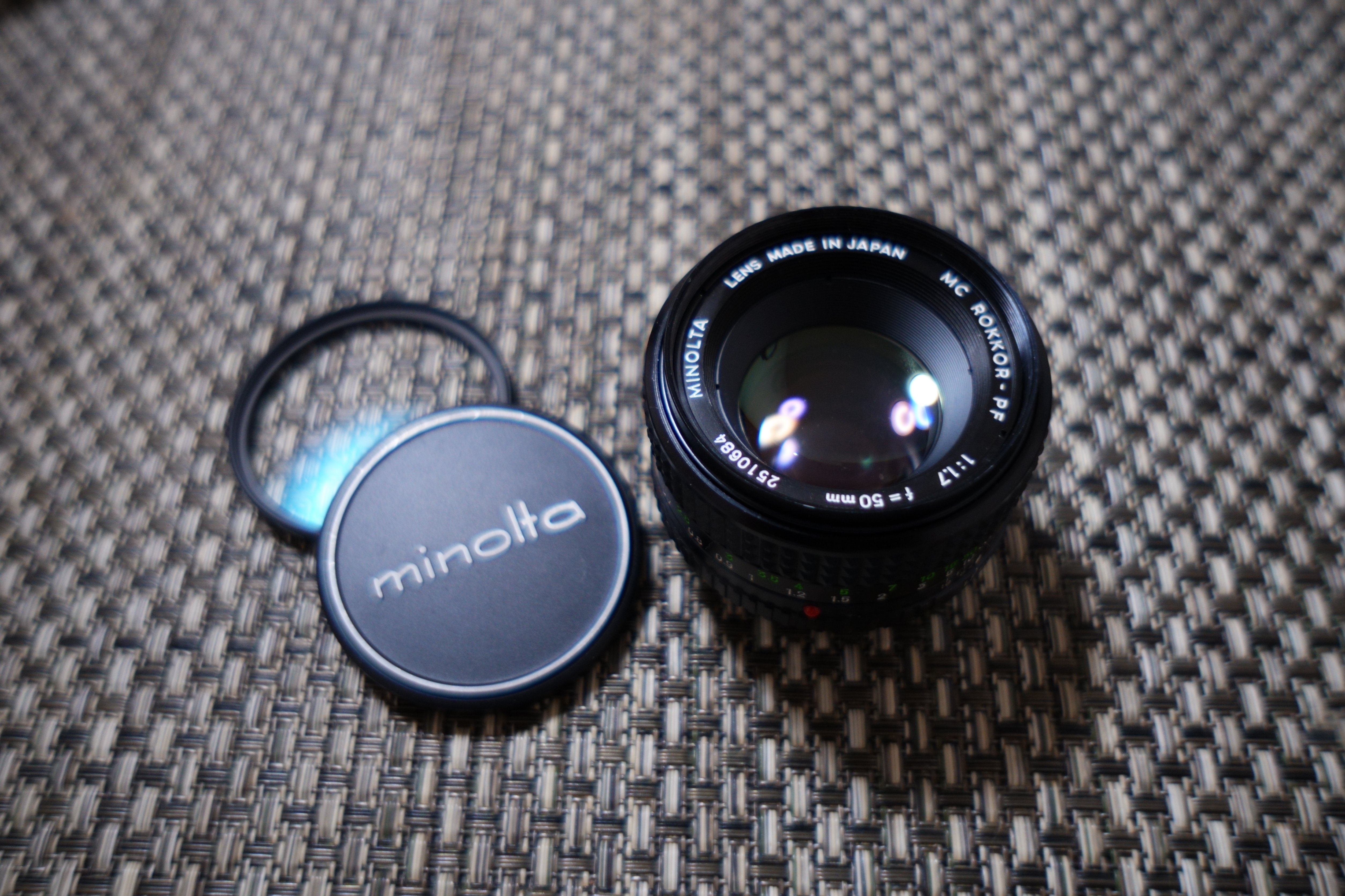 オールドレンズのメンテナンス】MINOLTA MC ROKKOR-PF 50mm f1.7｜arataman