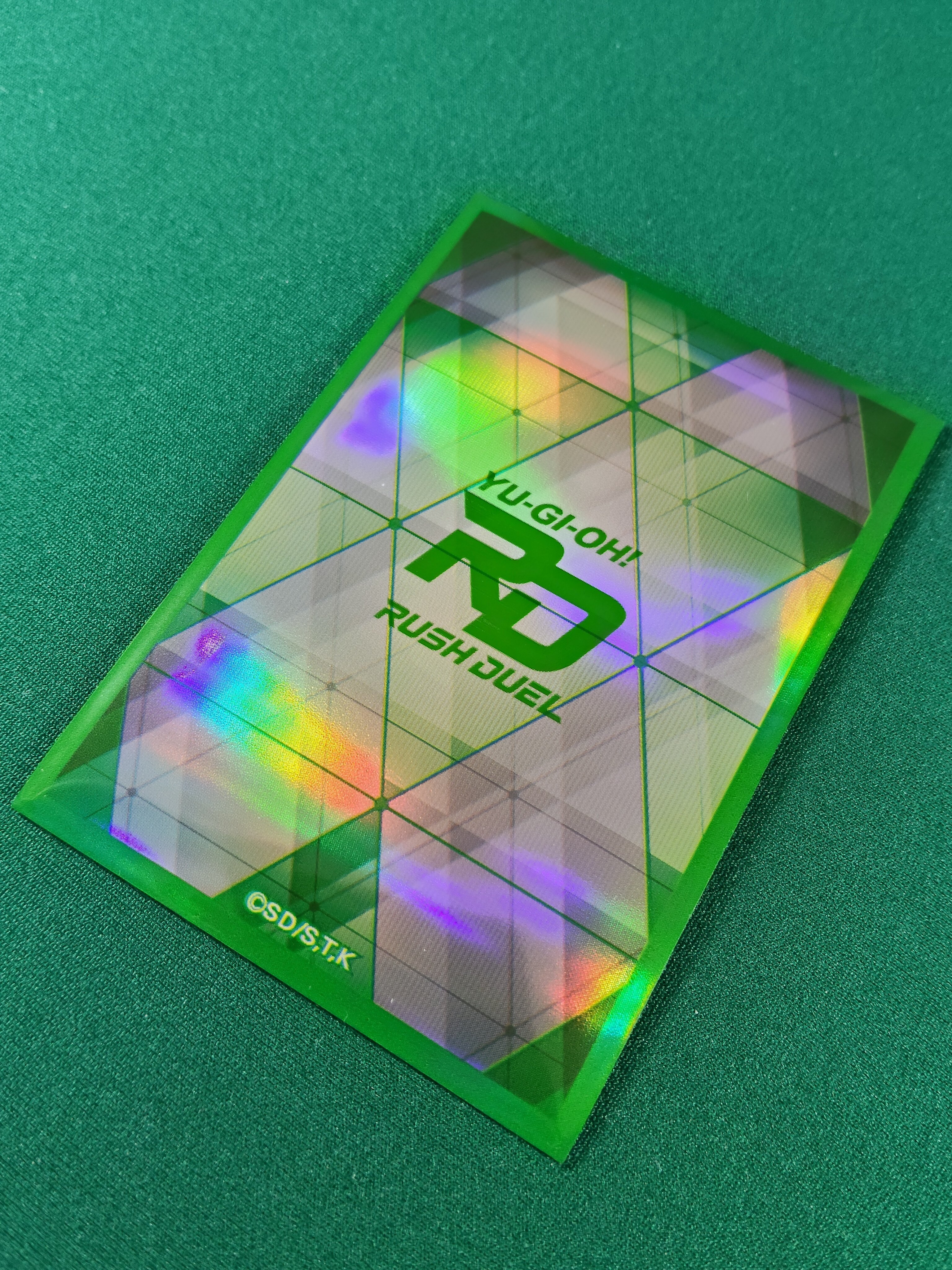 遊戯王】 サプライ紹介 緑（グリーン）色 ロゴスリーブ｜塩原