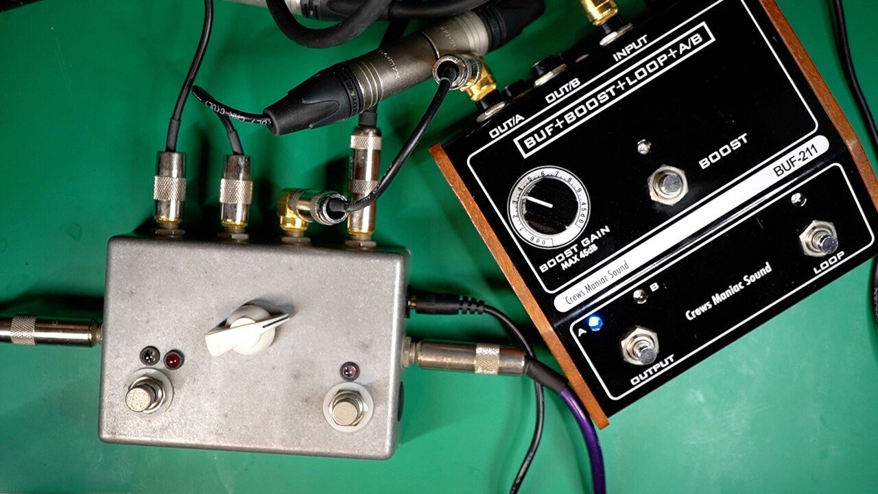 Crews Maniac Sound BUF-211の修理｜ebi-san