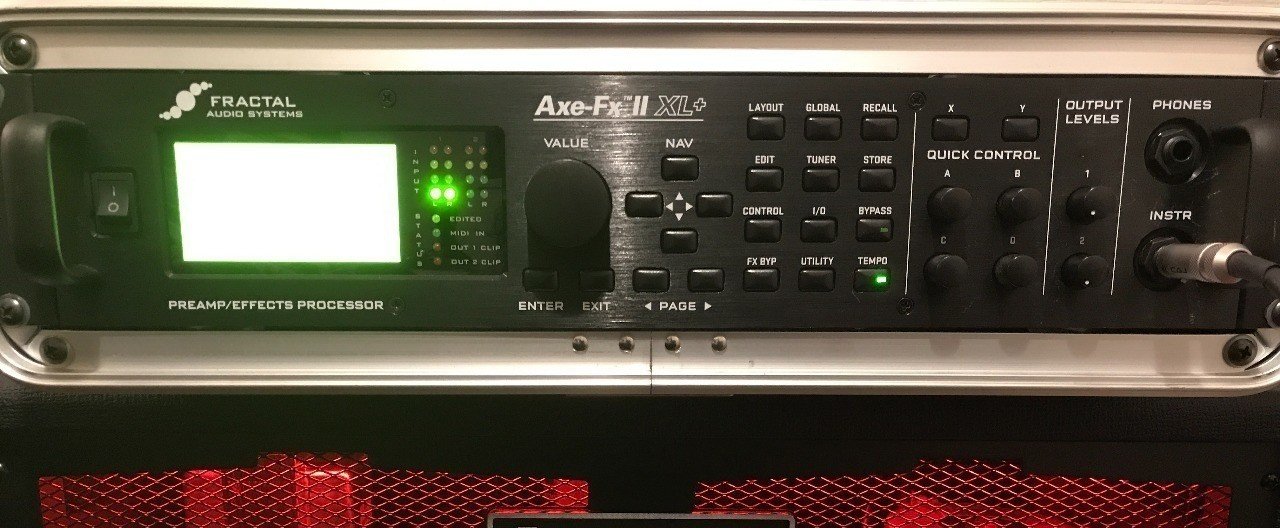 Fractal Audio Systems Axe Fx2 XL+について｜Katzuya Shimizu