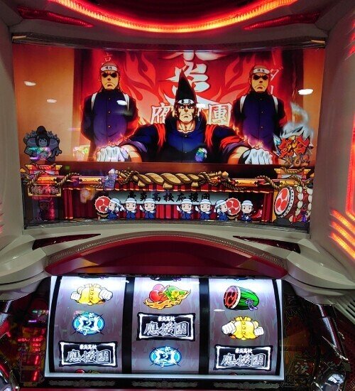 74 パチスロ稼働日記【豪炎高校應援團 檄】法則性多数！新台豪炎