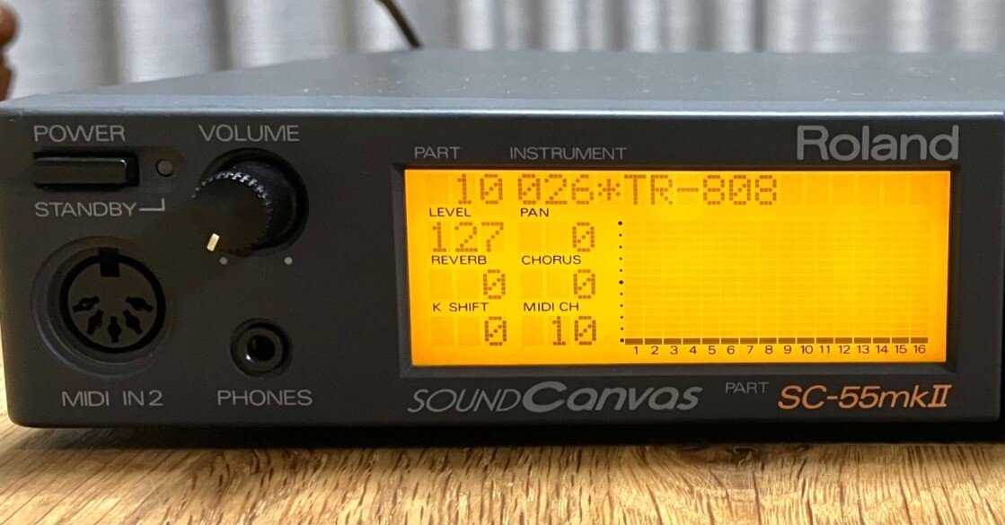 DTM Roland SC-55mk2 音源モジュールを使ってみた｜MetaLab