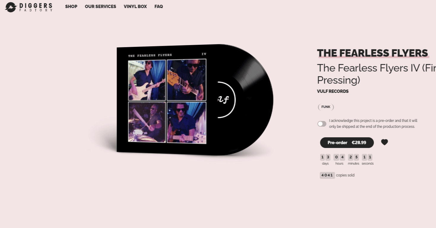 Vulfpeck（ヴォルフペック）のレコードを買ってみよう！【Diggers