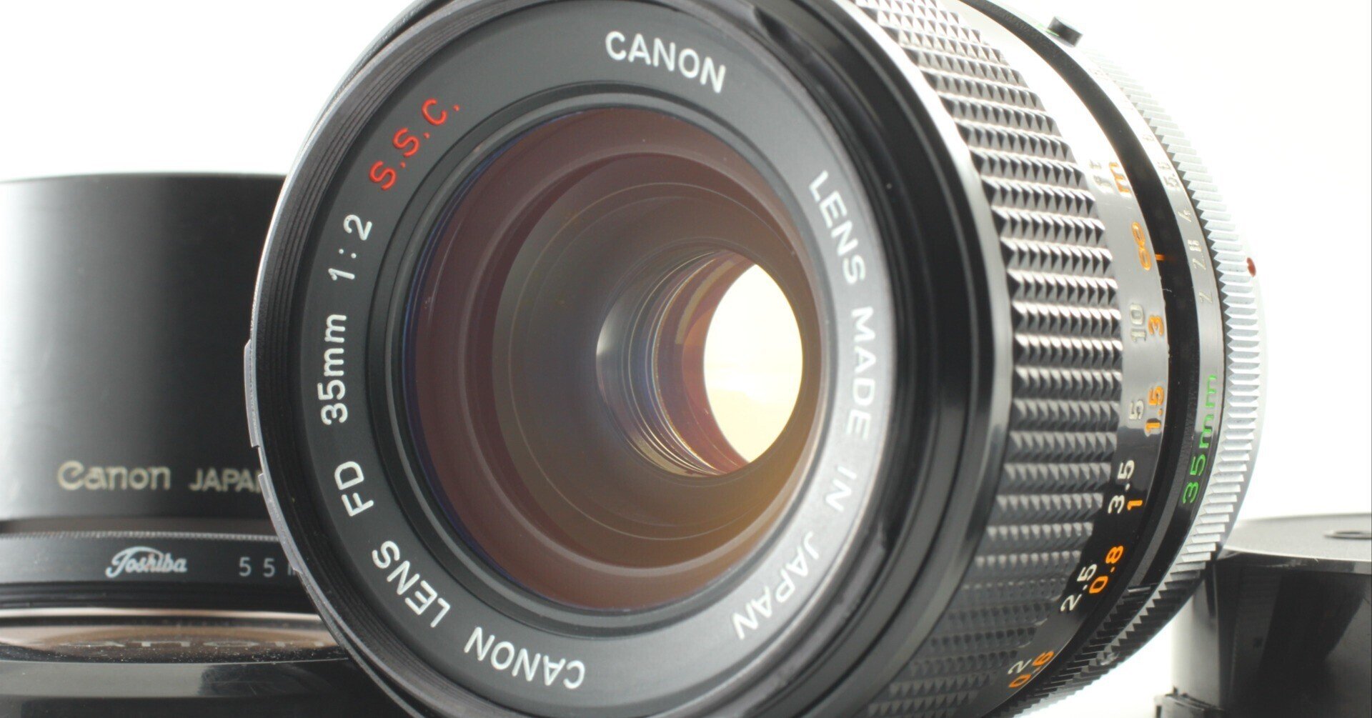 Canon FD 35mm F2 コンカーブ 凹玉の分解｜フィルムカメラ修理のアクア