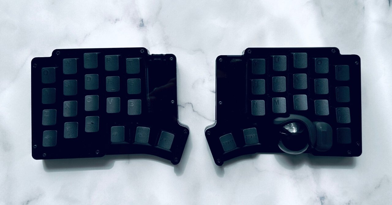 トラックボール付きキーボード「Keyball39」1ヶ月使ってみてのレビュー