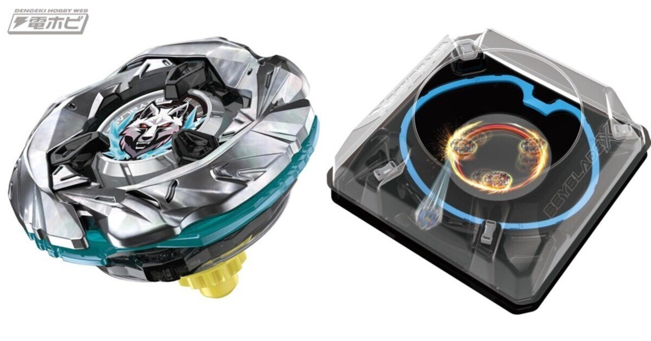 ベイブレードX』スタミナロスの低減に特化した「スターター シルバー