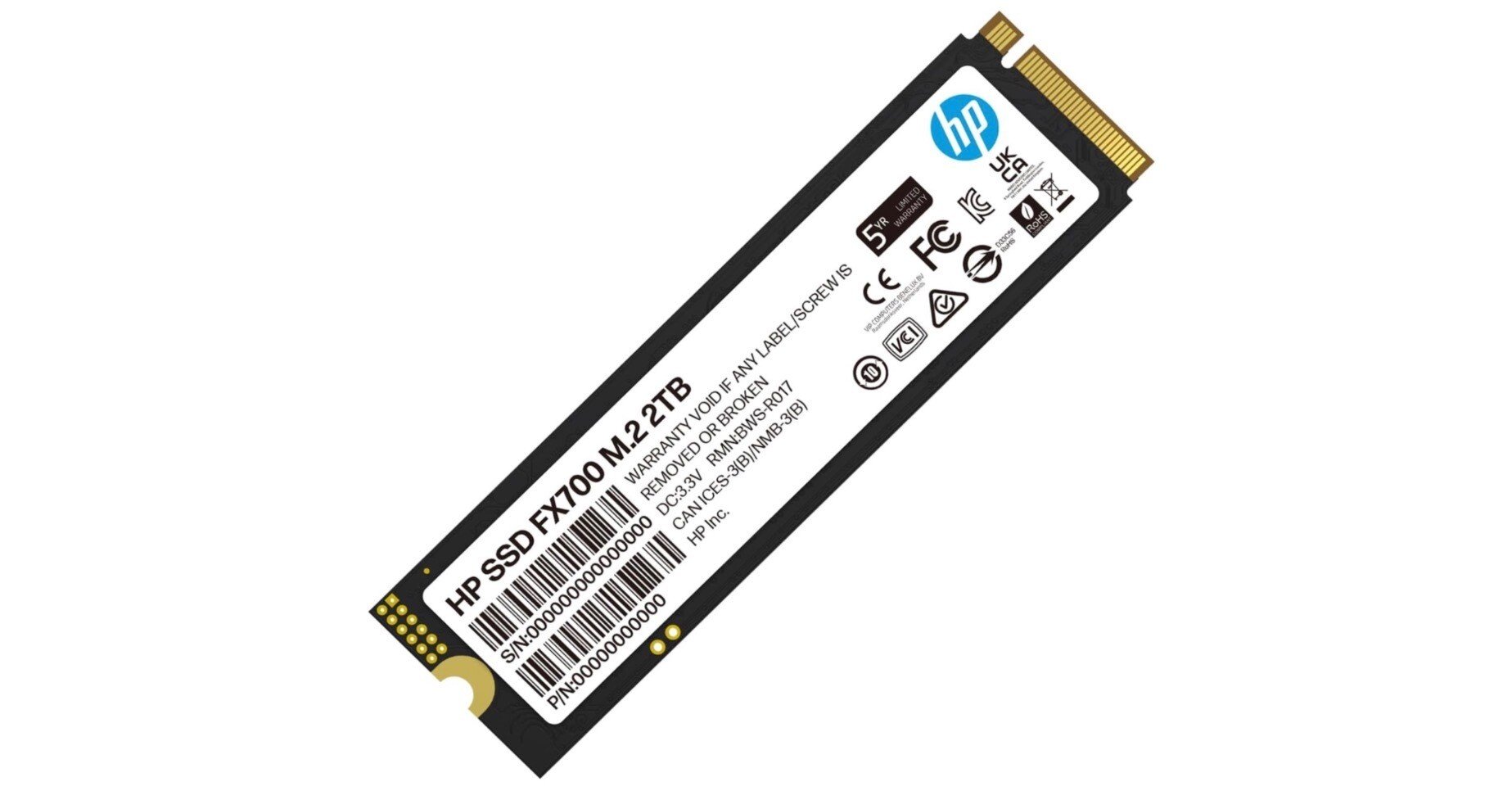 15%オフ】超高速読み書き！HP FX700 2TB SSDがタイムセール中【7200MB