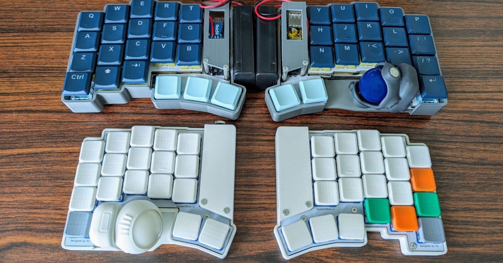 Keyball39ish で狭ピッチキーボードに入門してみた｜hyakum