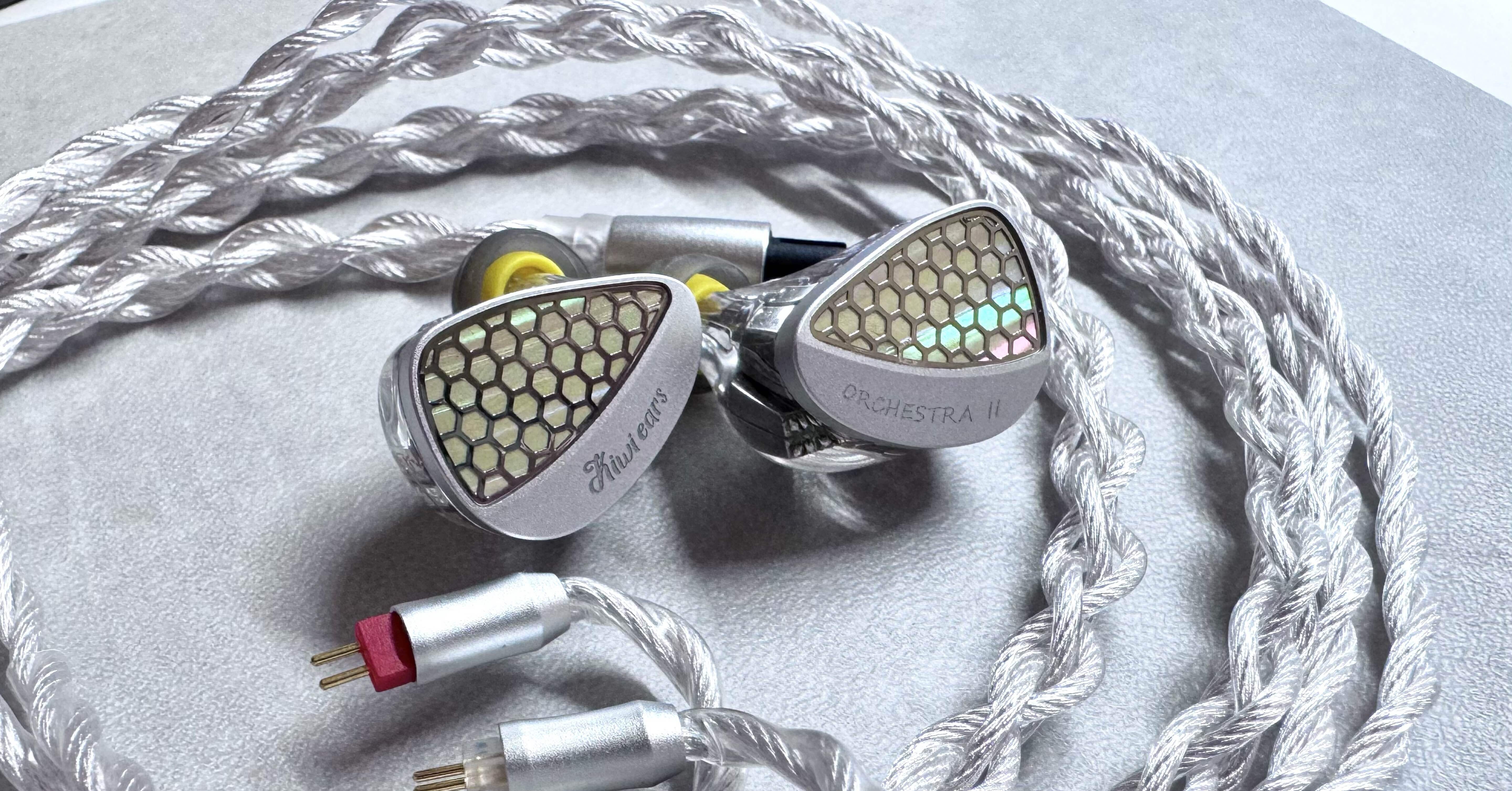 高級イヤホンは解像度がやばい？】真珠層のような見た目の有線イヤホン