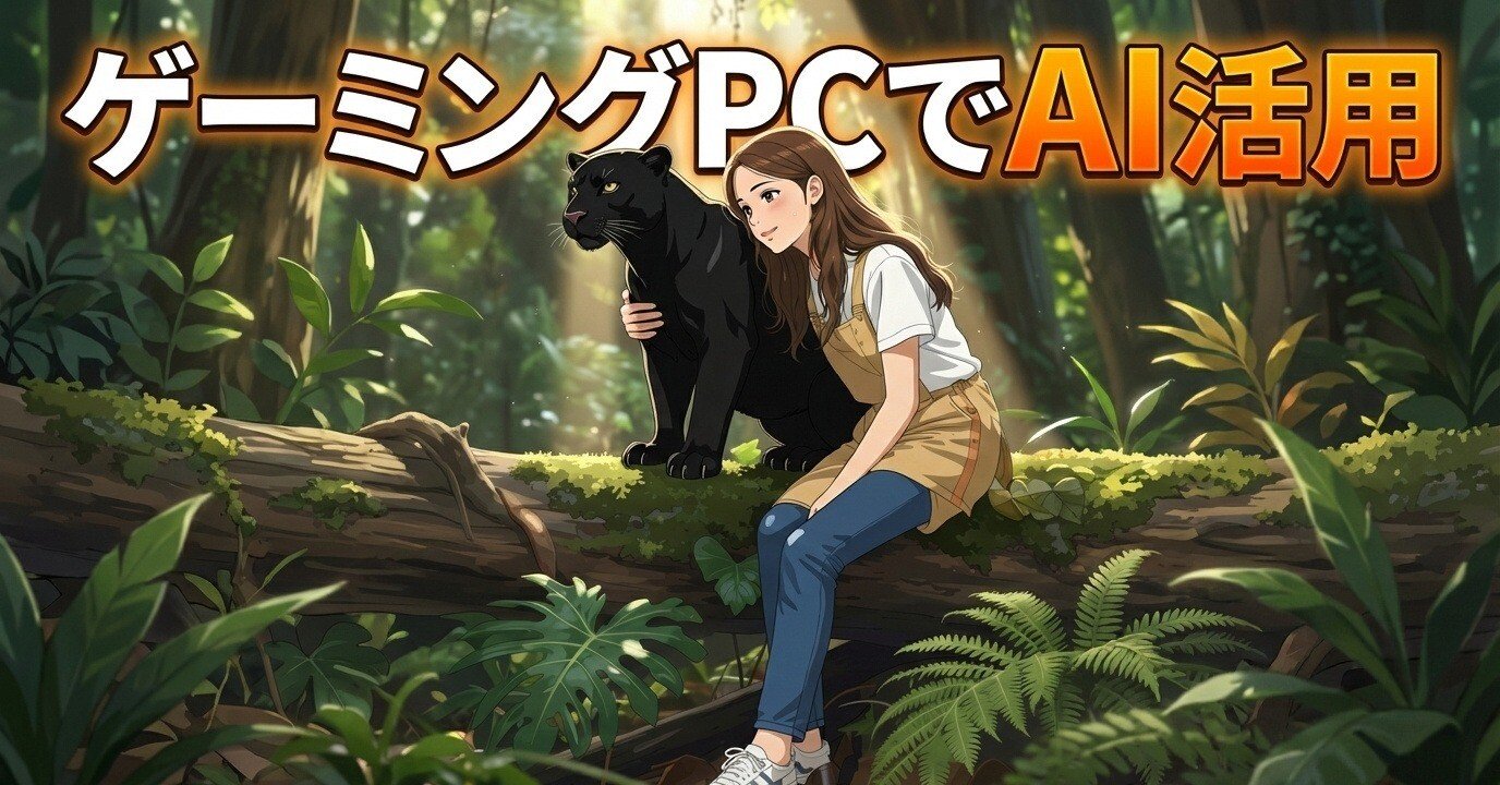 ゲーミングPCでできるAI用途を紹介する話【2026年版】｜Catapp-Art3D