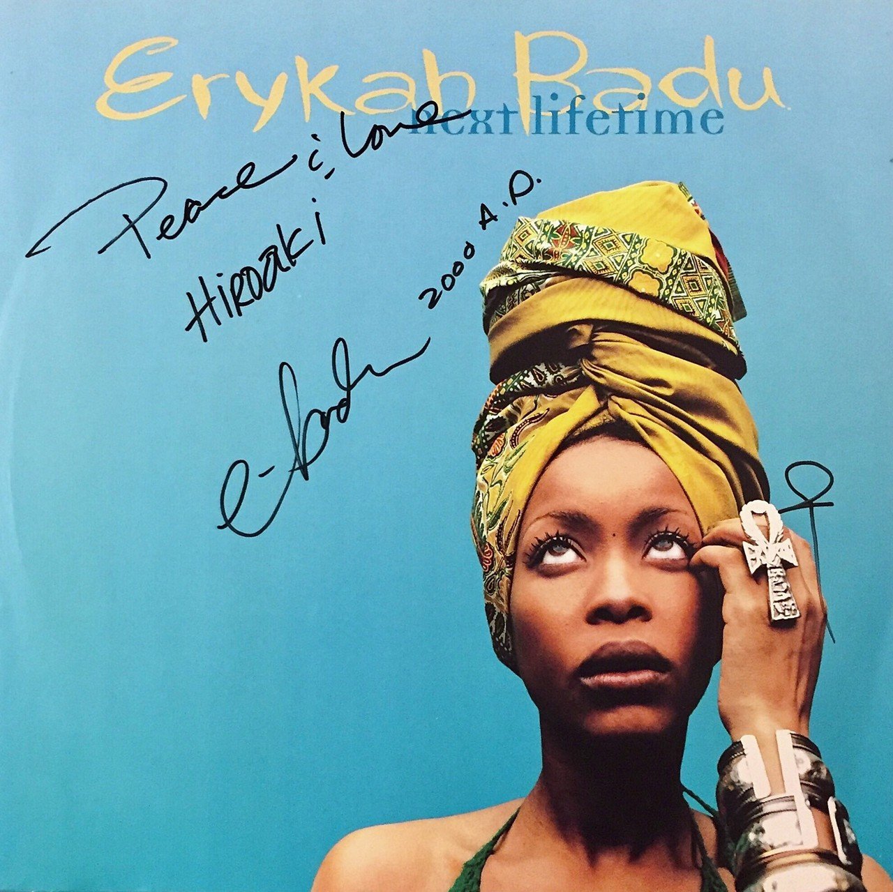 エリカ・バドゥ ～サイン入りレコードA to Z （Donuts版） 第5回