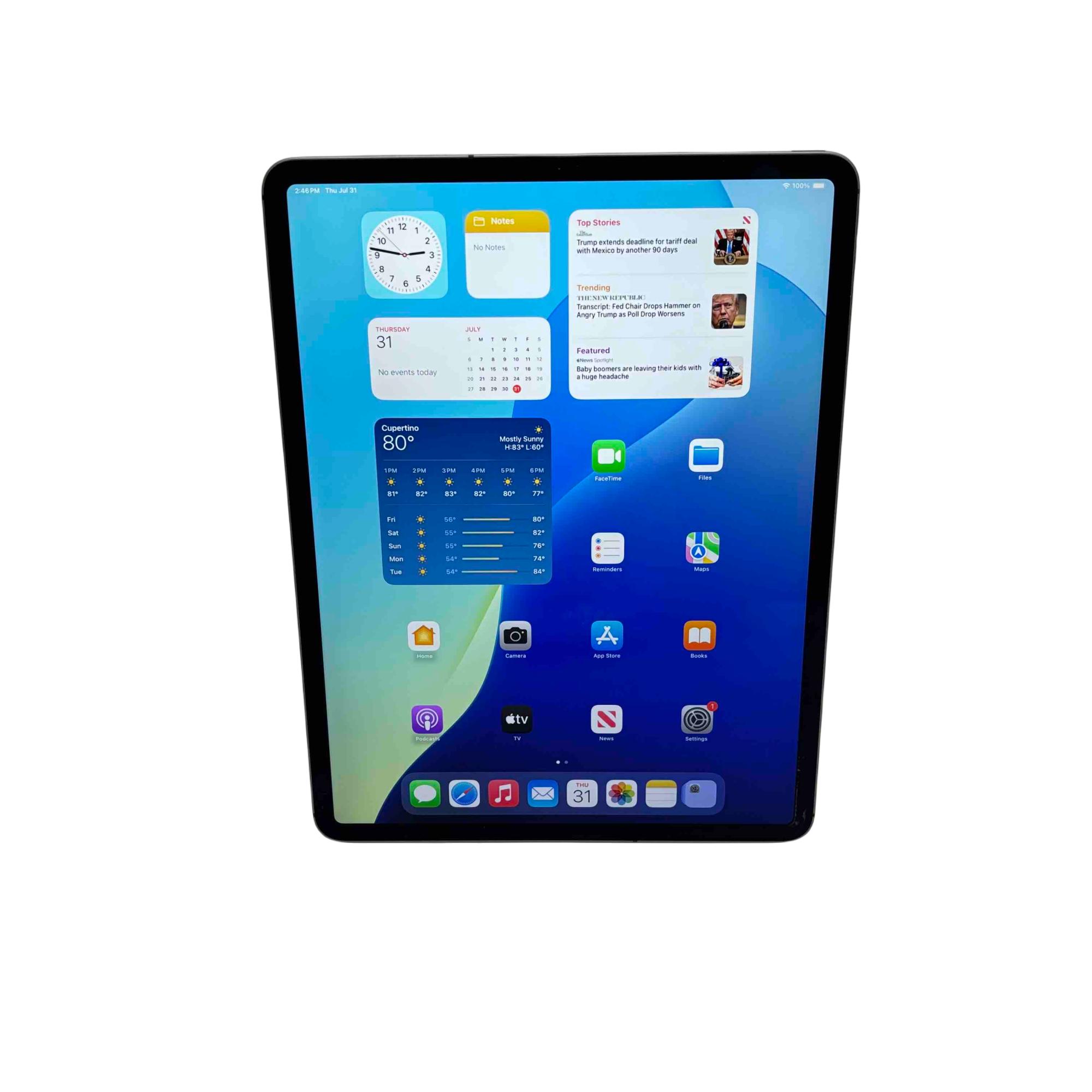 Apple iPad Pro NXF2LL/A 4th Gen 256GB WiFi + Cellular 12.9-inch Tablet