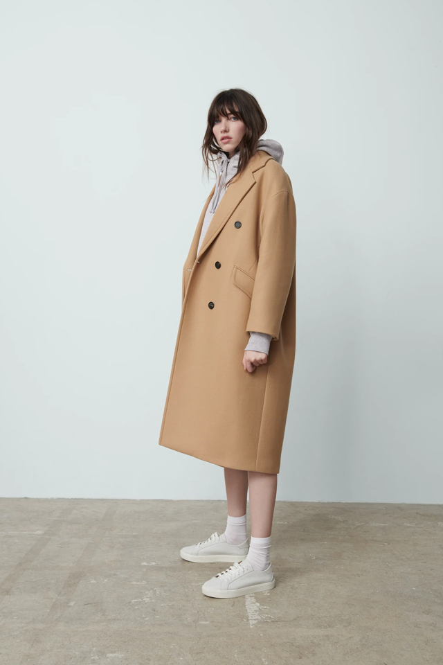 ZARA(ザラ)の「オーバーサイズ ウールブレンド コート」 - PARTE