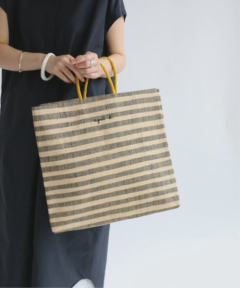 IENA(イエナ)の「【AGNES.B/アニエス・ベー】MADAGASCAR RAFFIA バッグ