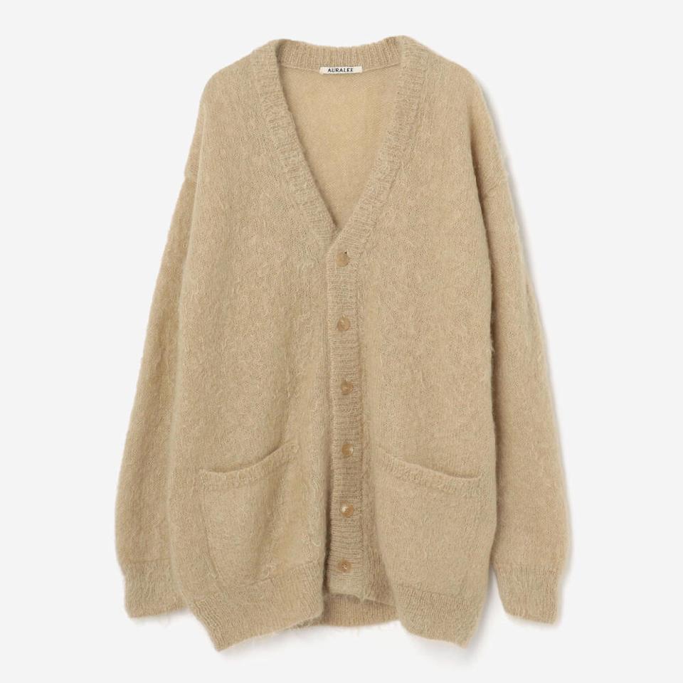 AURALEE(オーラリー)の「スーパーキッドモヘアニット ロング