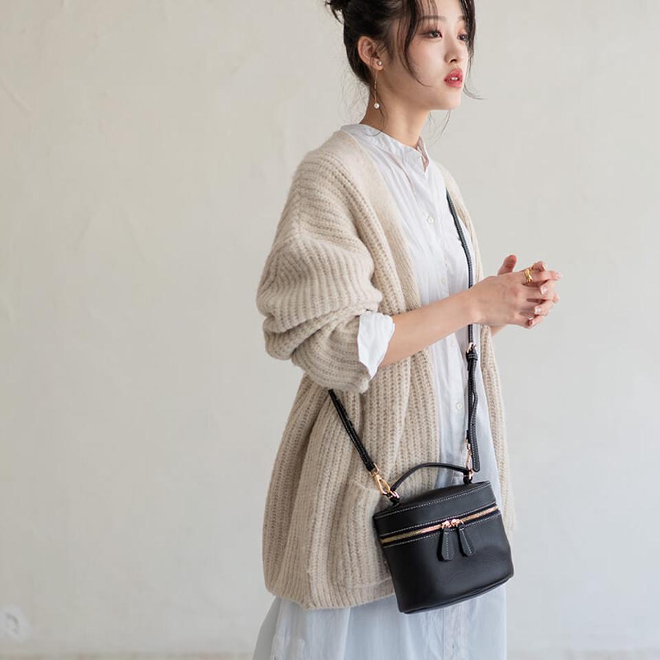 HAYNI(ヘイニ)の「2way 本革 ショルダーバッグ レディース 斜めがけ