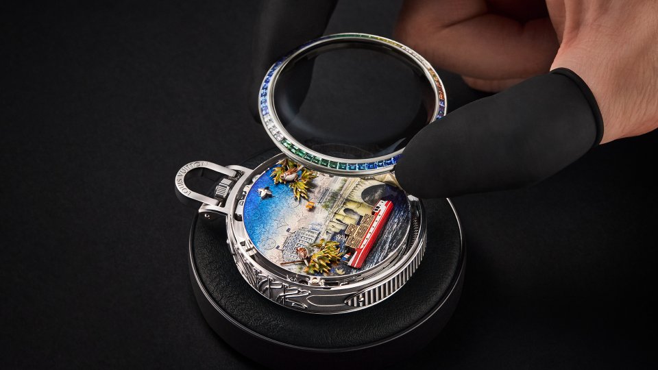 ルイ·ヴィトンが新作ポケットウォッチ「エスカル·オ·ポンヌフ」を発表