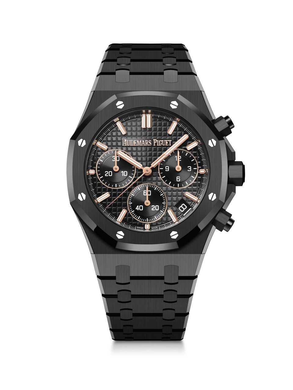 オーデマ ピゲ、初のブラックセラミックに身を包んだ 41ミリロイヤル