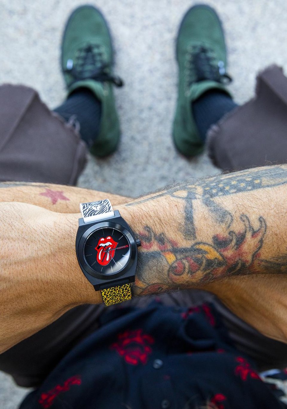 ニクソンがザ・ローリング・ストーンズのコラボモデル第2弾をリリース