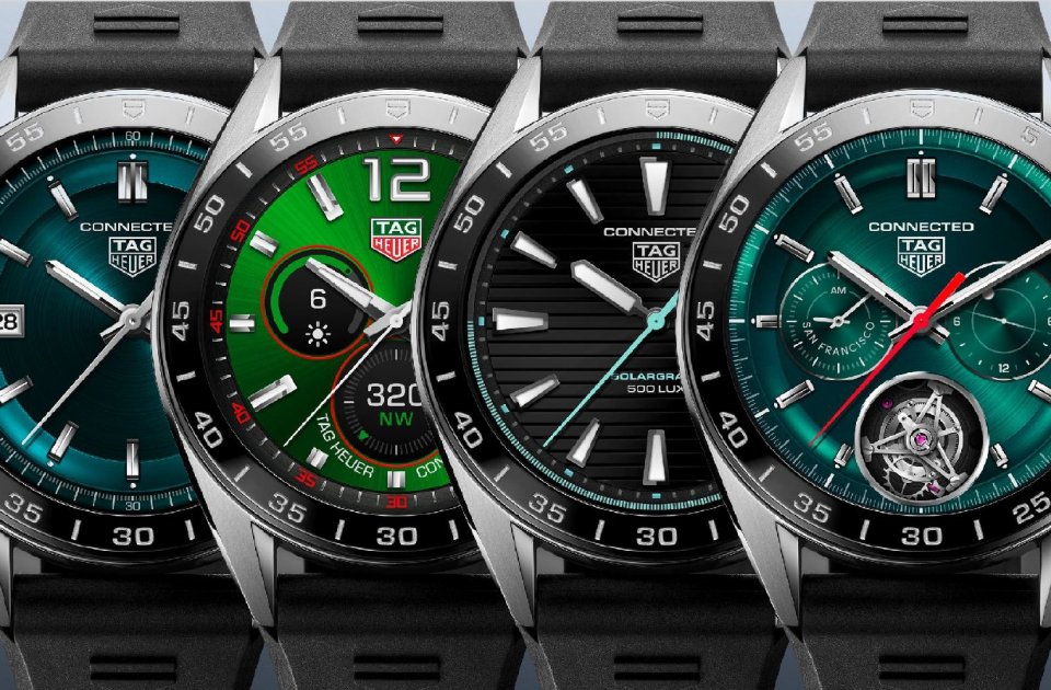タグ・ホイヤーからの鮮麗なグリーンの新作 「TAG HEUER CONNECTED