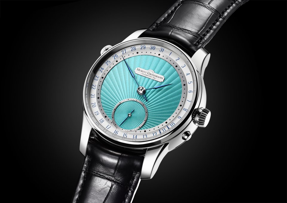 モリッツ・グロスマンが 日付表示機能搭載のギョーシェダイヤルモデル