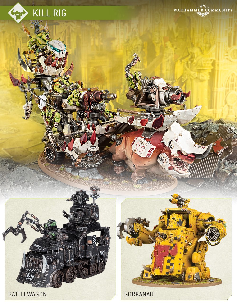 ウォーハンマー40,000のオルクを始める君へ — ペイントから伝承までの