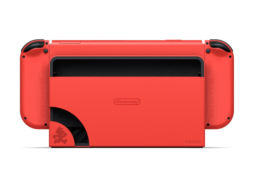 マリオの赤をモチーフにしたNintendo Switch（有機ELモデル）が10月6日