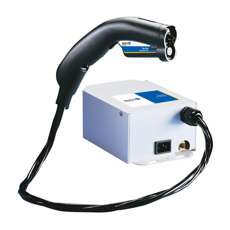 Simco-Ion 4005105-01 Top Gun Ionizer, 120V, 7' Cable/Hose Assembly