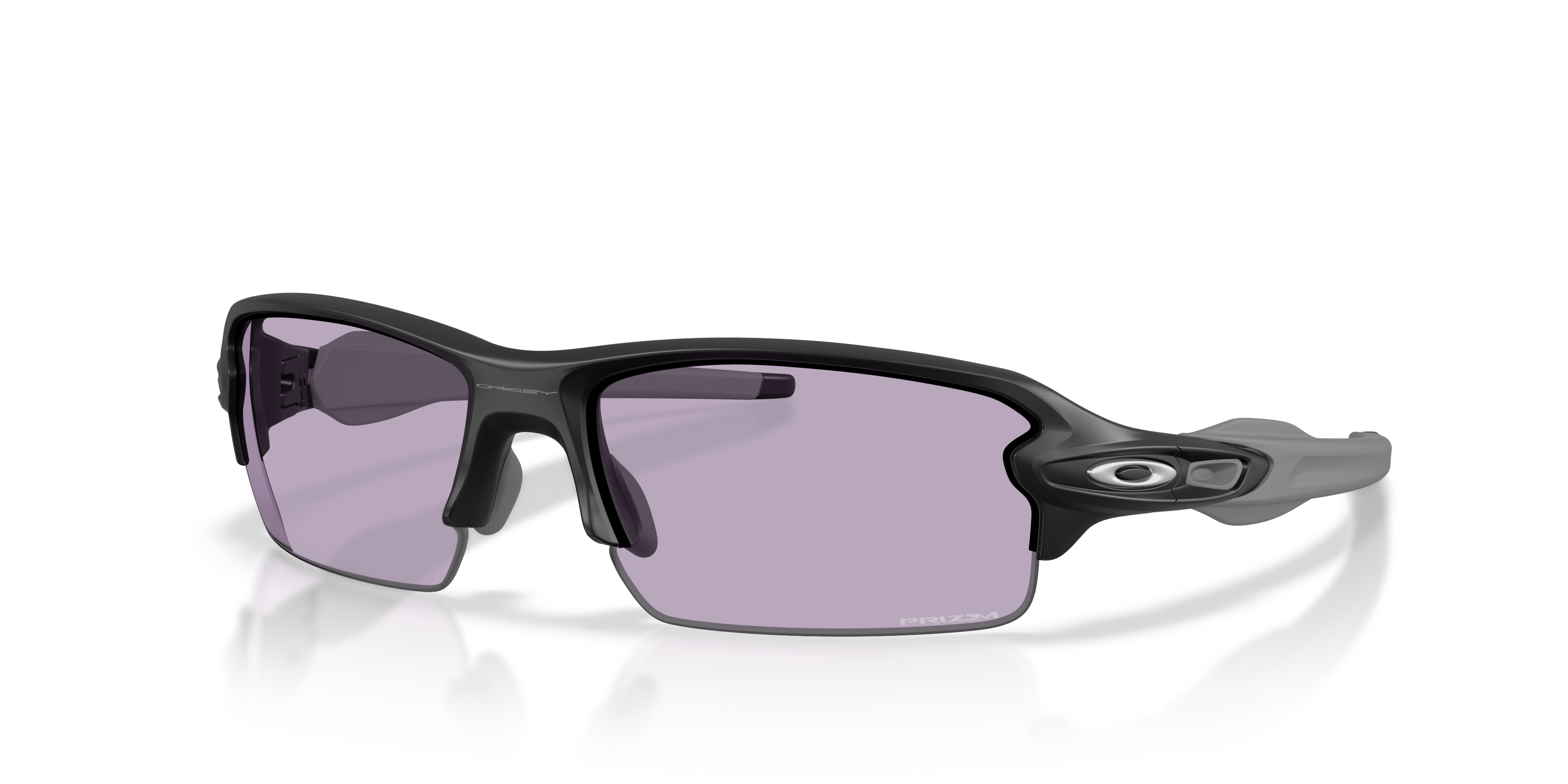 Flak® 2.0 (Low Bridge Fit) Slate Iridium Lenses, Carbon Fiber
