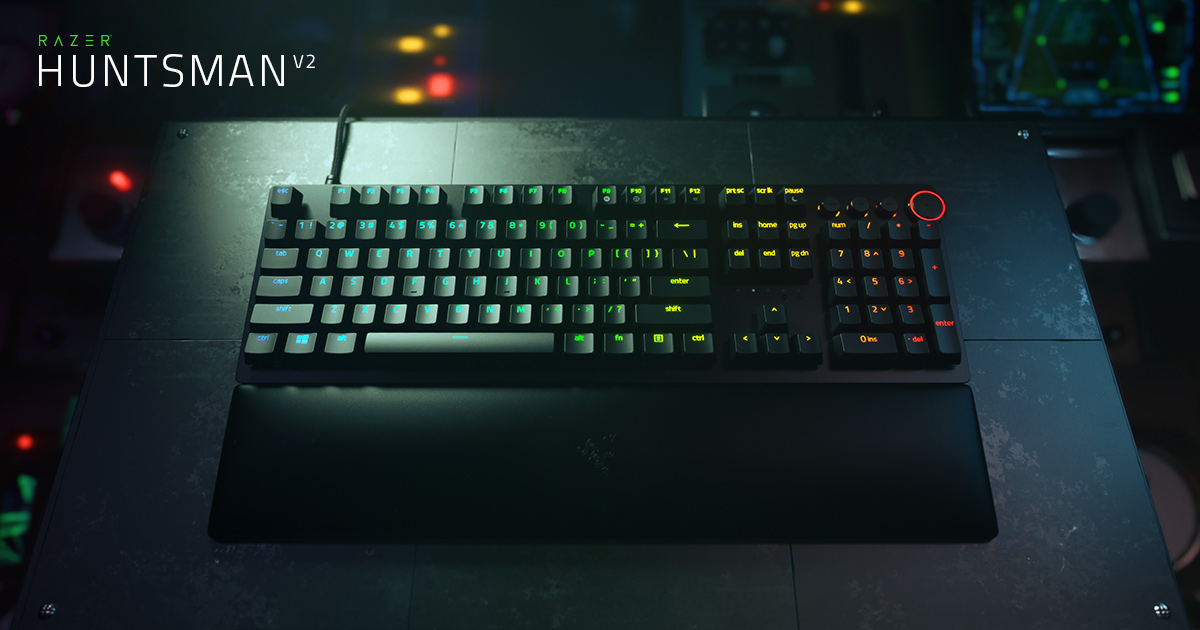 オプティカルゲーミングキーボード - Razer Huntsman V2 | Razer 日本