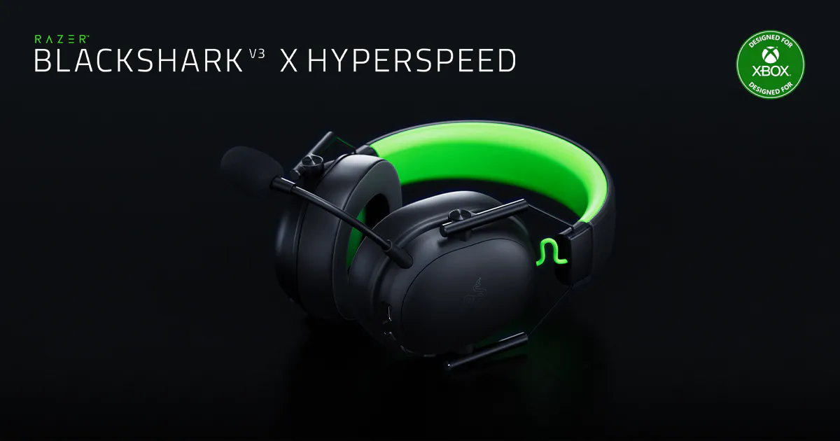 Razer BlackShark V3 X HyperSpeed for Xbox ワイヤレスヘッドセット