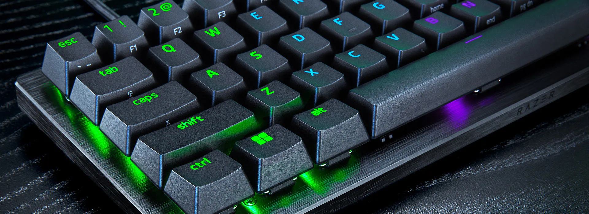 プロ向けのコンパクトな 60% キーボード - Razer Huntsman V3 Pro Mini